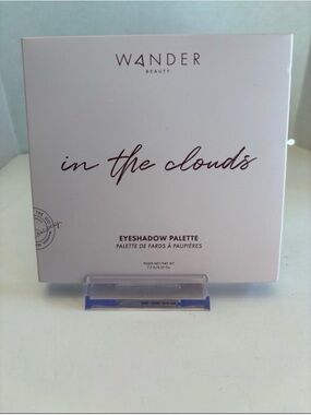 Wander Beauty In The Clouds Pale Pink Palette with Rose Gold Script
